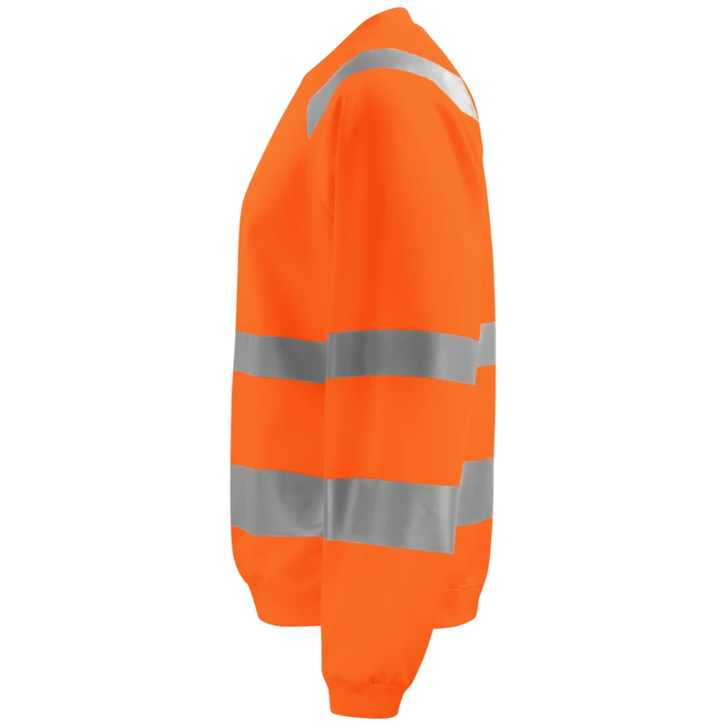 Projob Prio 6106 Signalisatiesweater Ronde Hals EN ISO 20471 Klasse 3 646106
