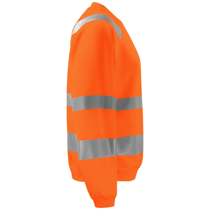 Projob Prio 6106 Signalisatiesweater Ronde Hals EN ISO 20471 Klasse 3 646106