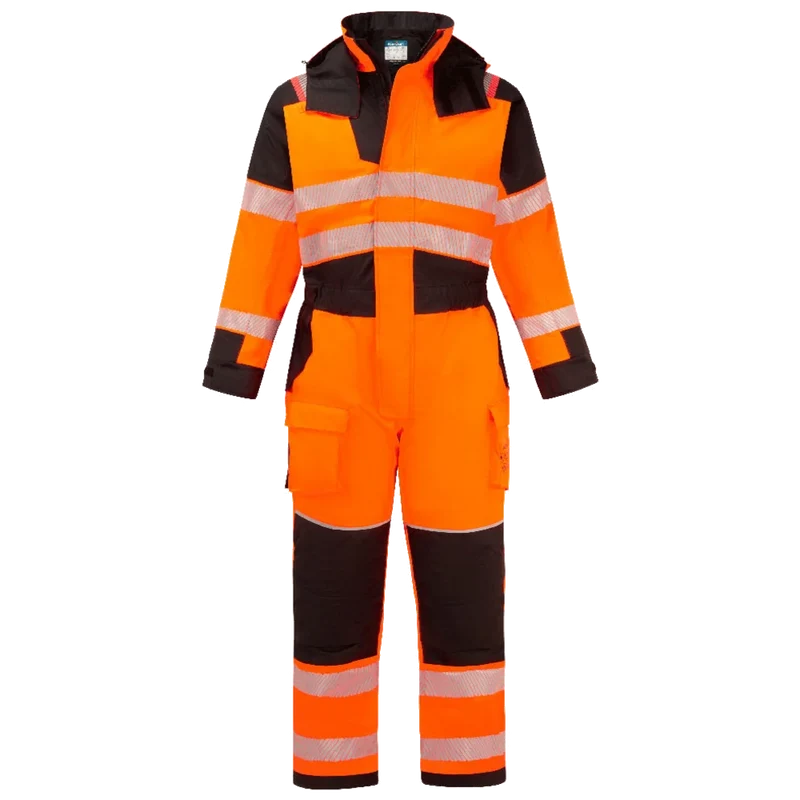 Portwest PW3 Modaflame Regen + Hi-Vis Multi-Norm Vlamvertragende Winteroverall FR516
