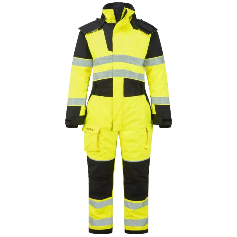 Portwest PW3 Modaflame Regen + Hi-Vis Multi-Norm Vlamvertragende Winteroverall FR516