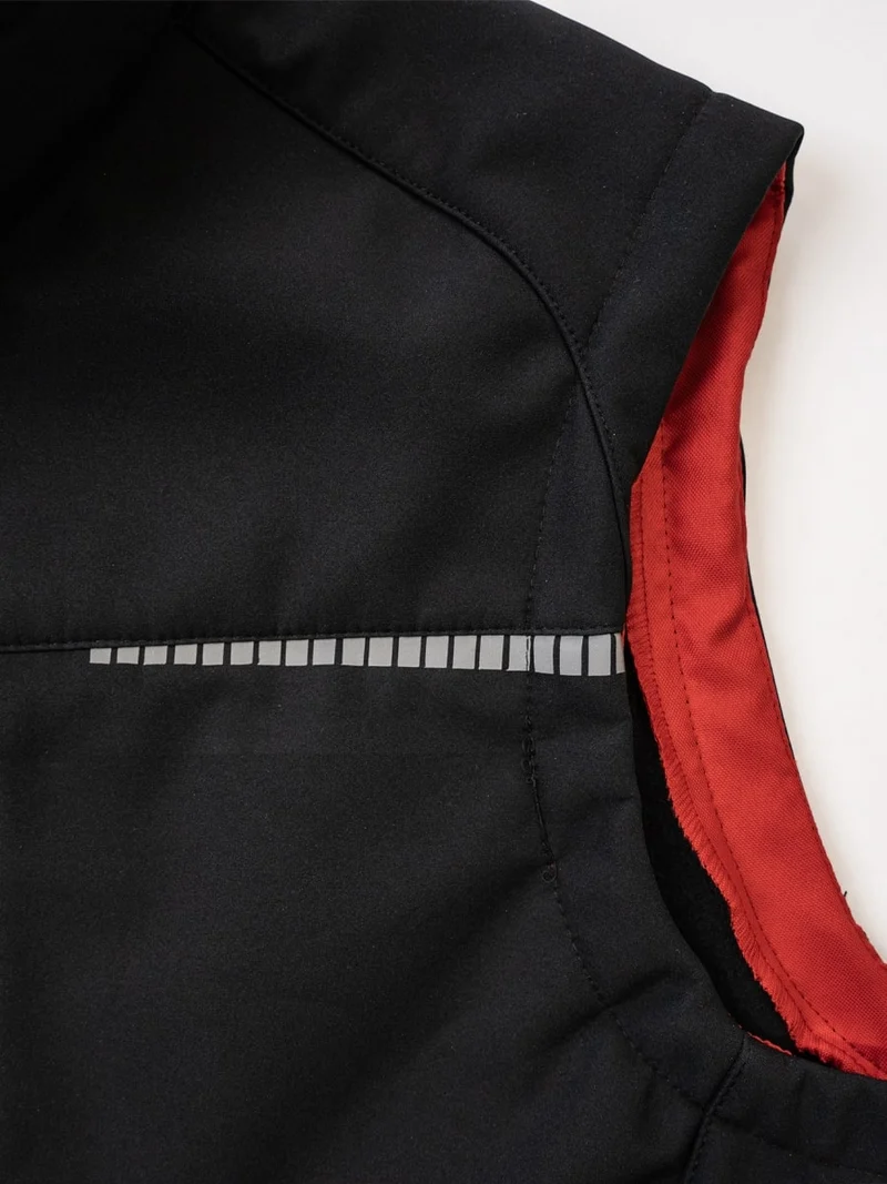 Softshell Sportweste / ISM 0045 Schwarz