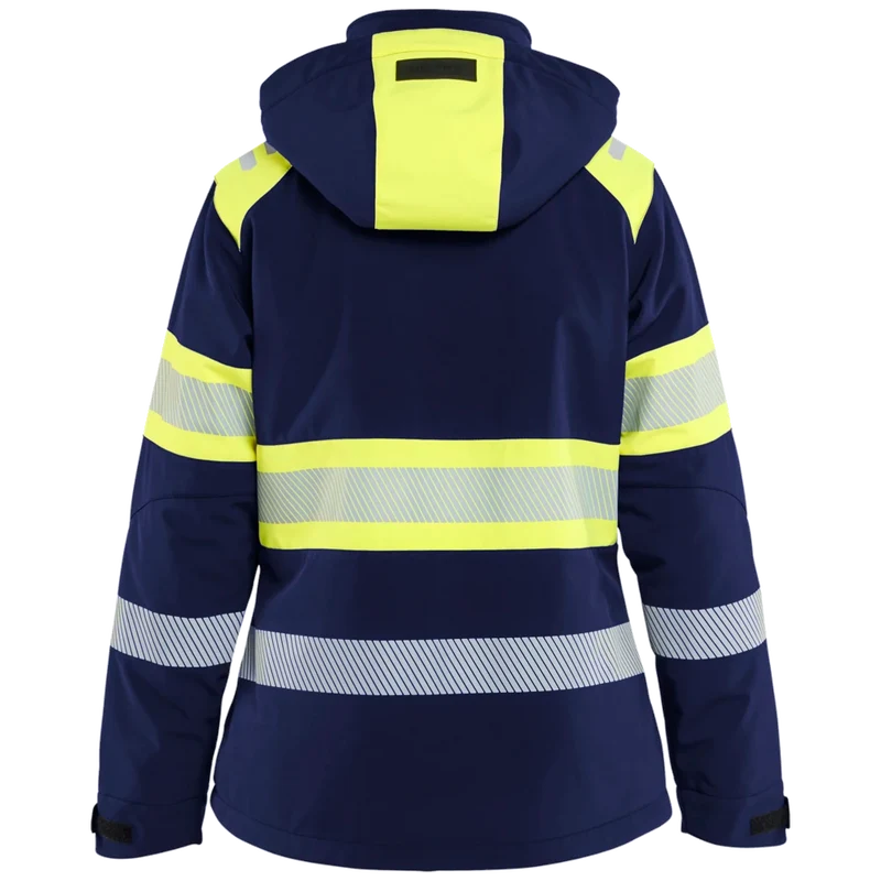 Blaklader Dames Lichtgewicht softshell jack gevoerd high vis 4406-2513