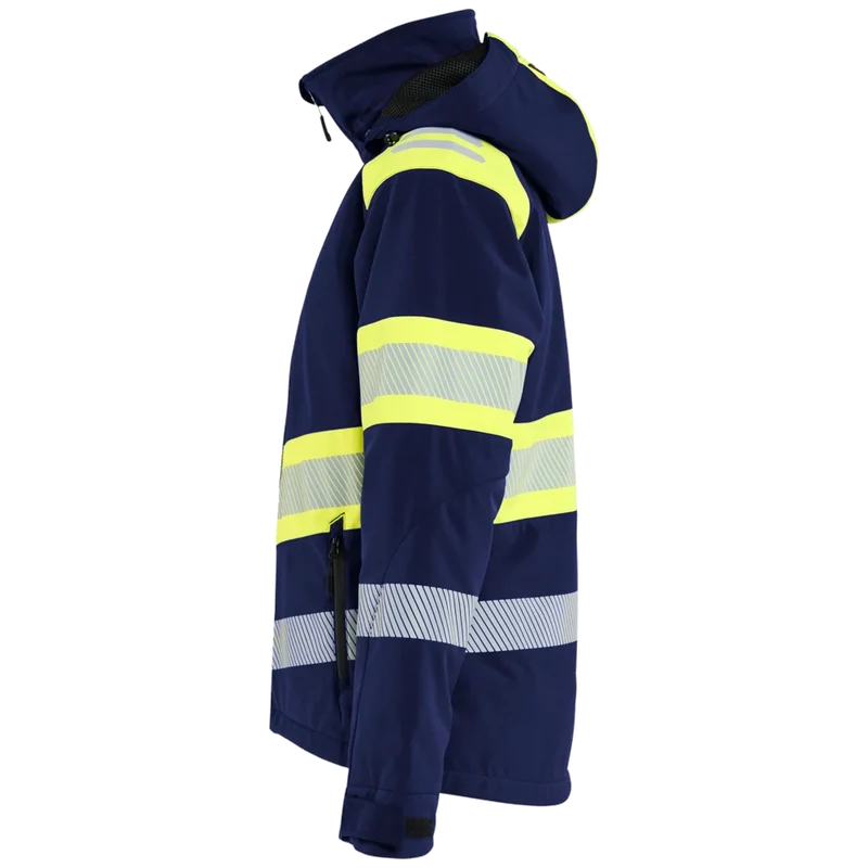 Blaklader Dames Lichtgewicht softshell jack gevoerd high vis 4406-2513