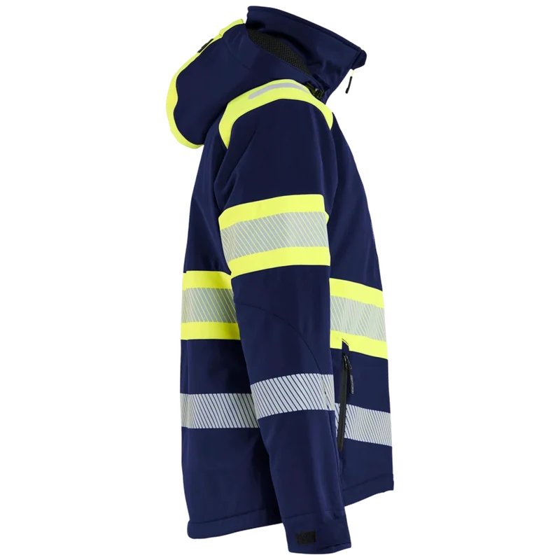 Blaklader Dames Lichtgewicht softshell jack gevoerd high vis 4406-2513
