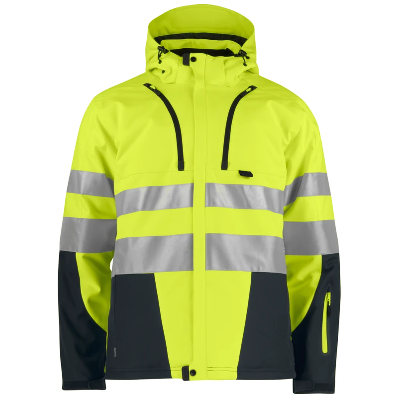 Projob Workwear 6420 Gevoerde Signalisatiesoftshell EN ISO 20471 Klasse 3 646420