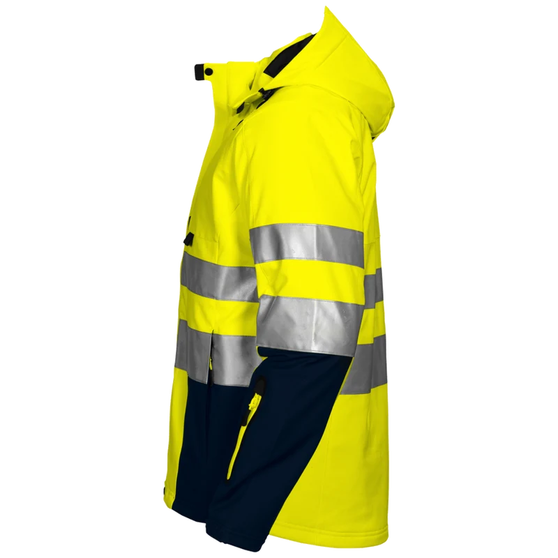 Projob Workwear 6420 Gevoerde Signalisatiesoftshell EN ISO 20471 Klasse 3 646420