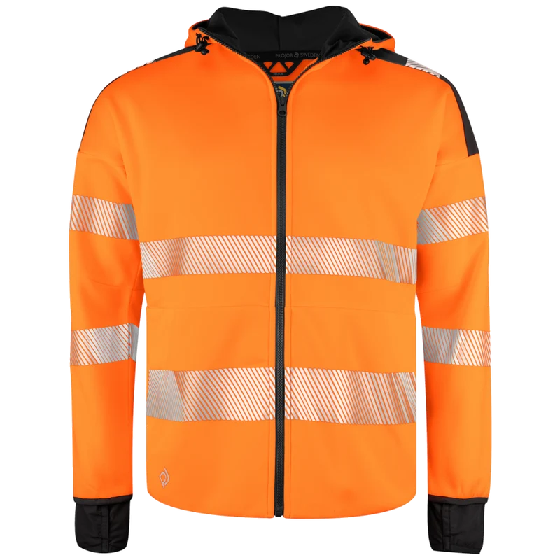 Projob Workwear 6110 Signalisatiehoodie EN ISO 20471 Klasse 3 646110