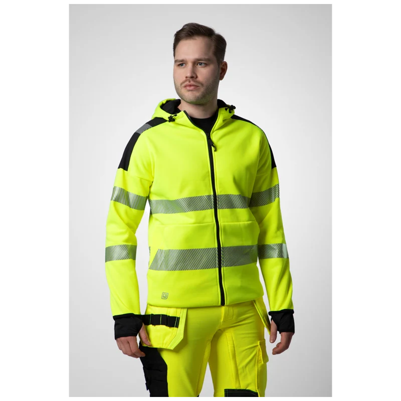 Projob Workwear 6110 Signalisatiehoodie EN ISO 20471 Klasse 3 646110