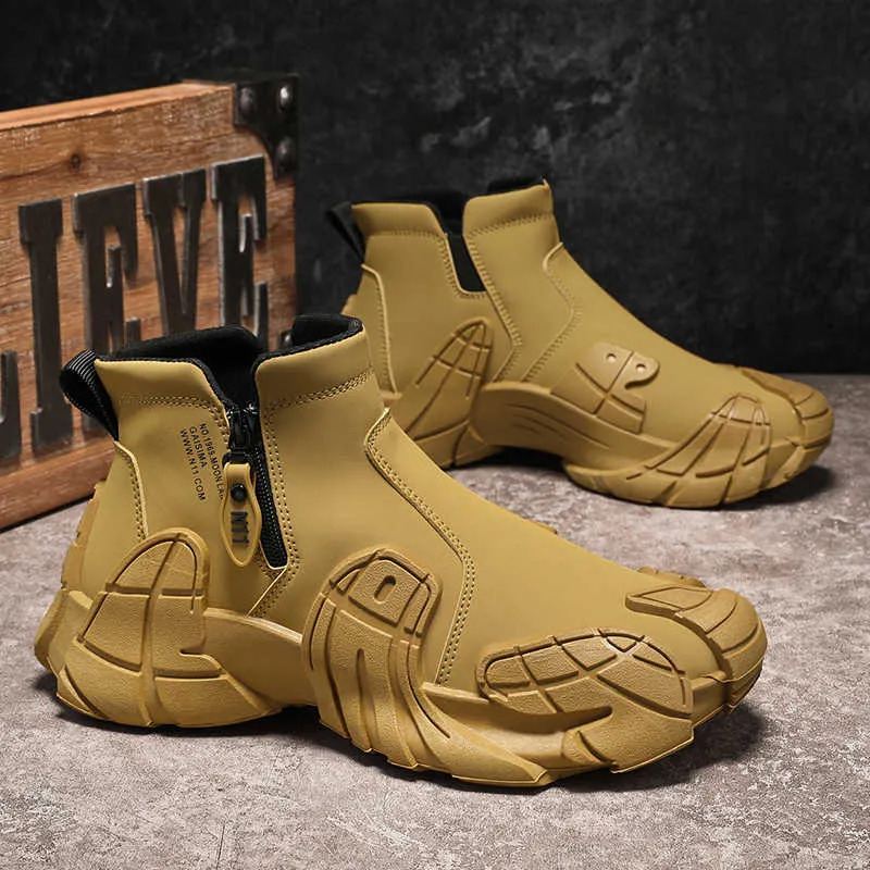 Herren Martin Boots | Wasserdicht & Rutschfest | Strapazierfähig & Bequem