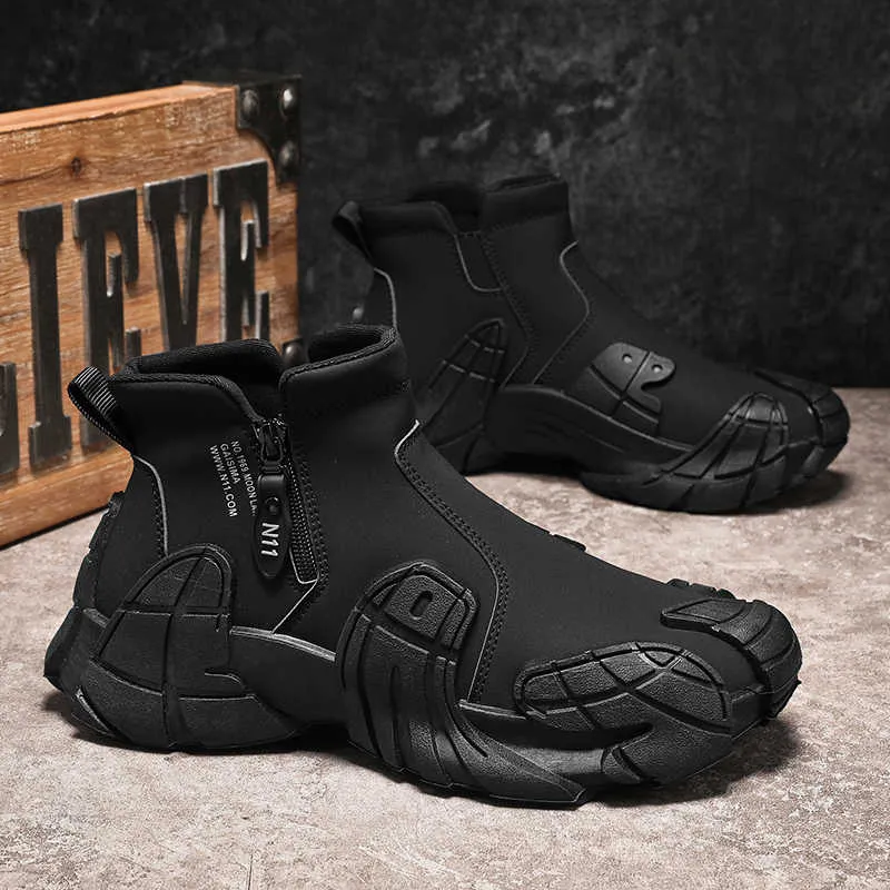 Herren Martin Boots | Wasserdicht & Rutschfest | Strapazierfähig & Bequem