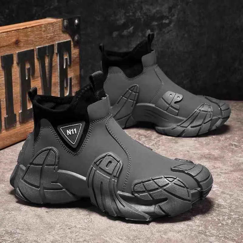Herren Martin Boots | Wasserdicht & Rutschfest | Strapazierfähig & Bequem