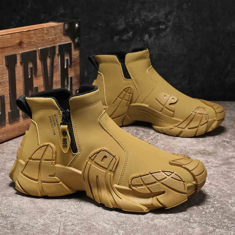 Herren Martin Boots | Wasserdicht & Rutschfest | Strapazierfähig & Bequem