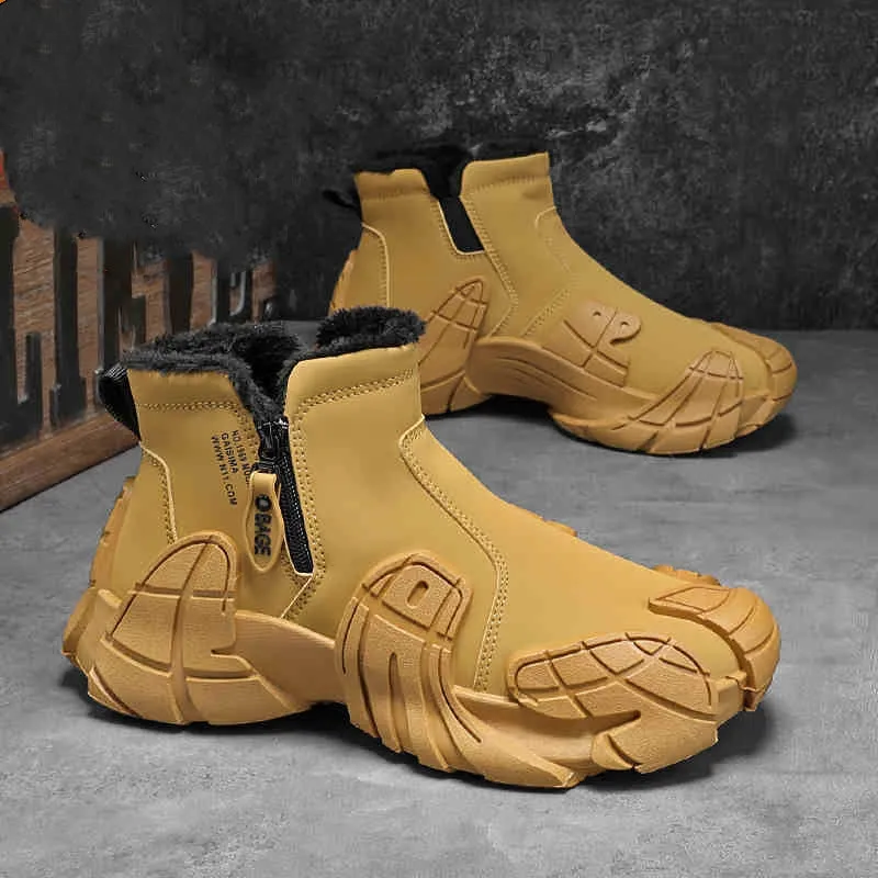 Herren Martin Boots | Wasserdicht & Rutschfest | Strapazierfähig & Bequem