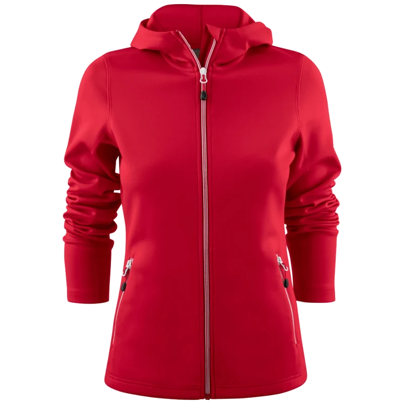 Printer Red Layback Hoodie Dames 2262057