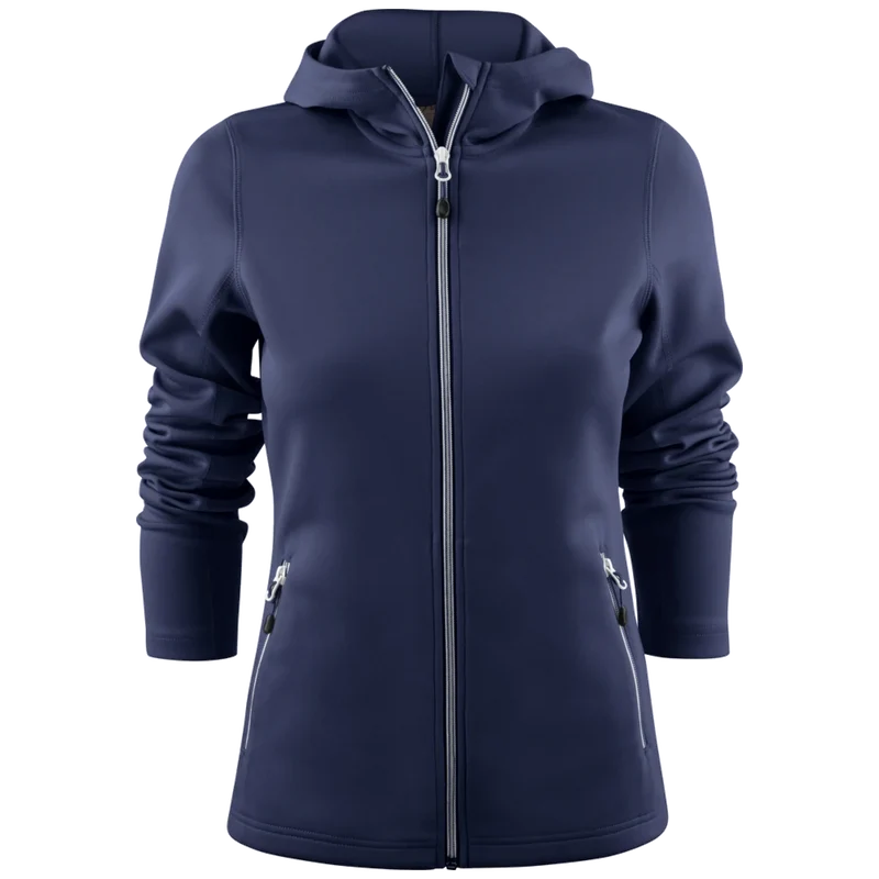 Printer Red Layback Hoodie Dames 2262057