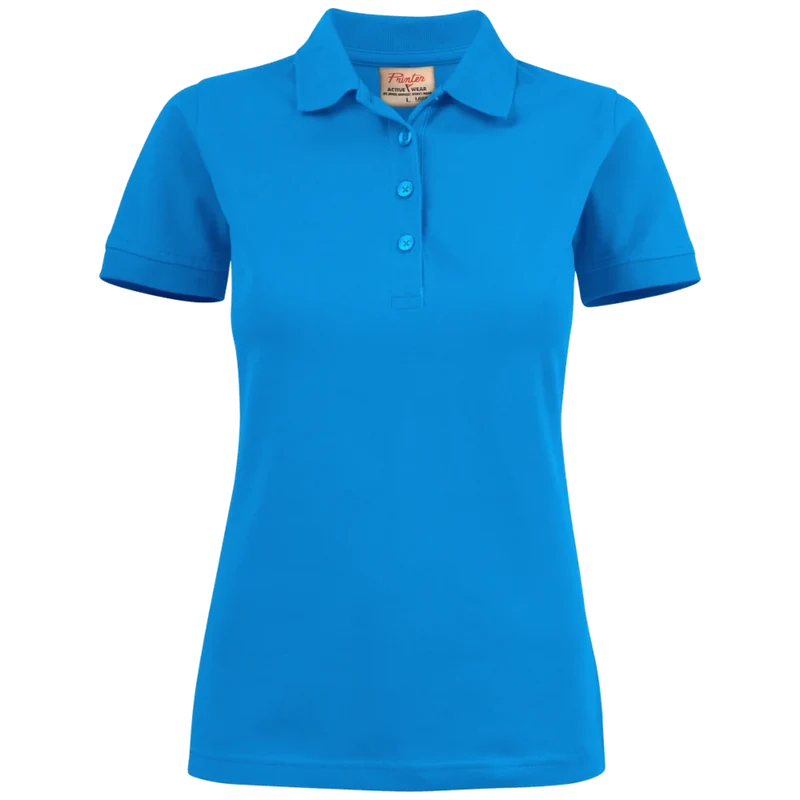 Printer Essentials Surf Stretch Polo Pique Dames 2265021