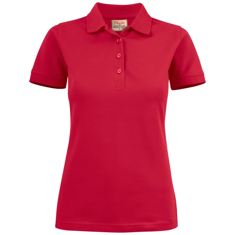 Printer Essentials Surf Stretch Polo Pique Dames 2265021