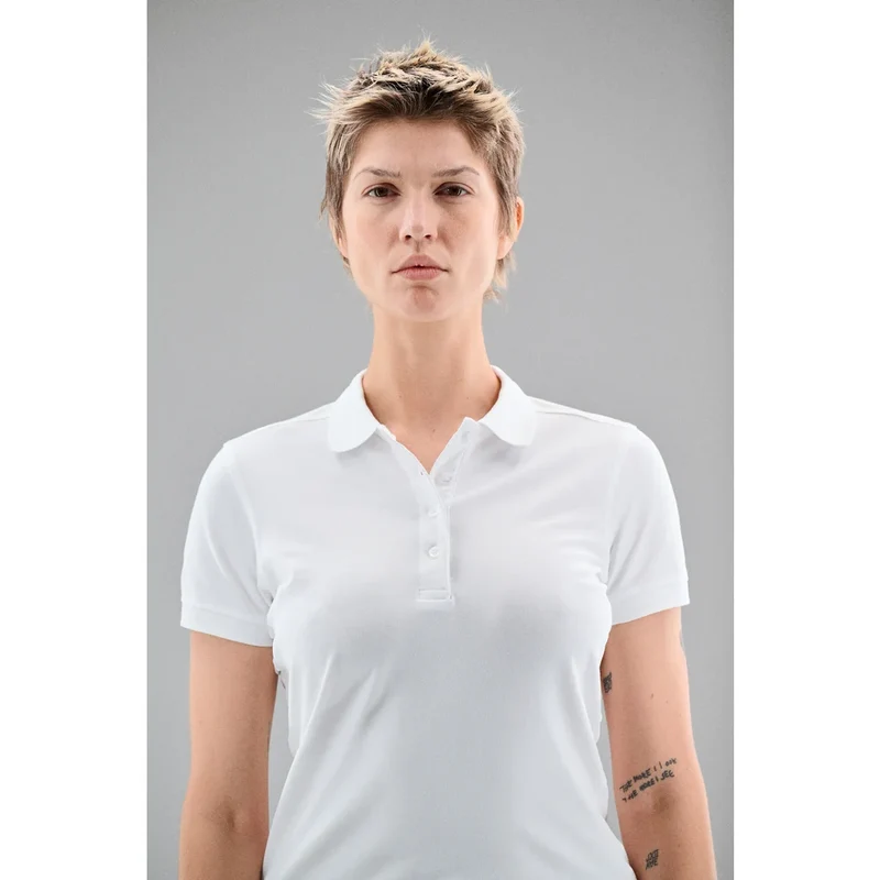 Printer Essentials Surf Stretch Polo Pique Dames 2265021