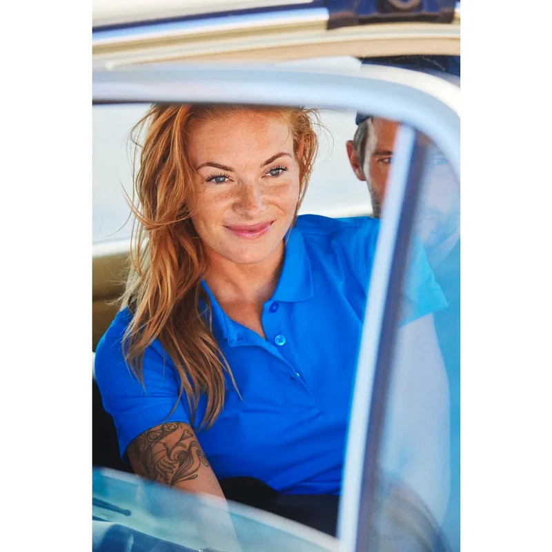 Printer Essentials Surf Stretch Polo Pique Dames 2265021