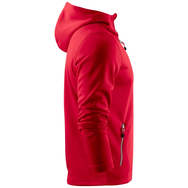Printer Red Layback Hoodie Heren 2262056
