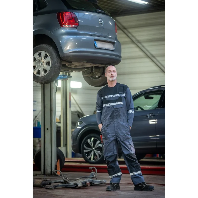 Projob Progression 7600 Stretchbretelbroek Met Kniezakken 647600