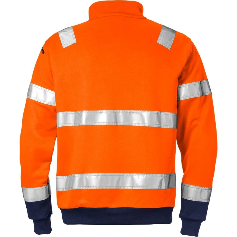 Fristads High vis sweatshirt korte rits CL.3 728 SHV 100134