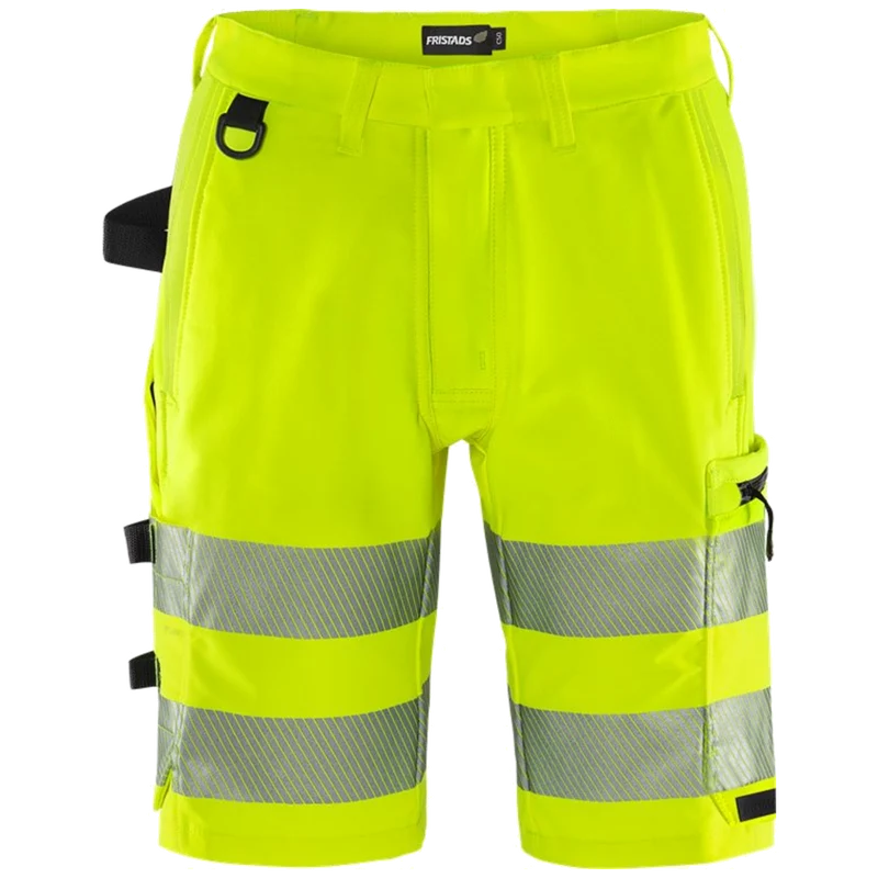 Fristads Stiby High vis Green stretch korte broek klasse 2 2648 GSTP 134245