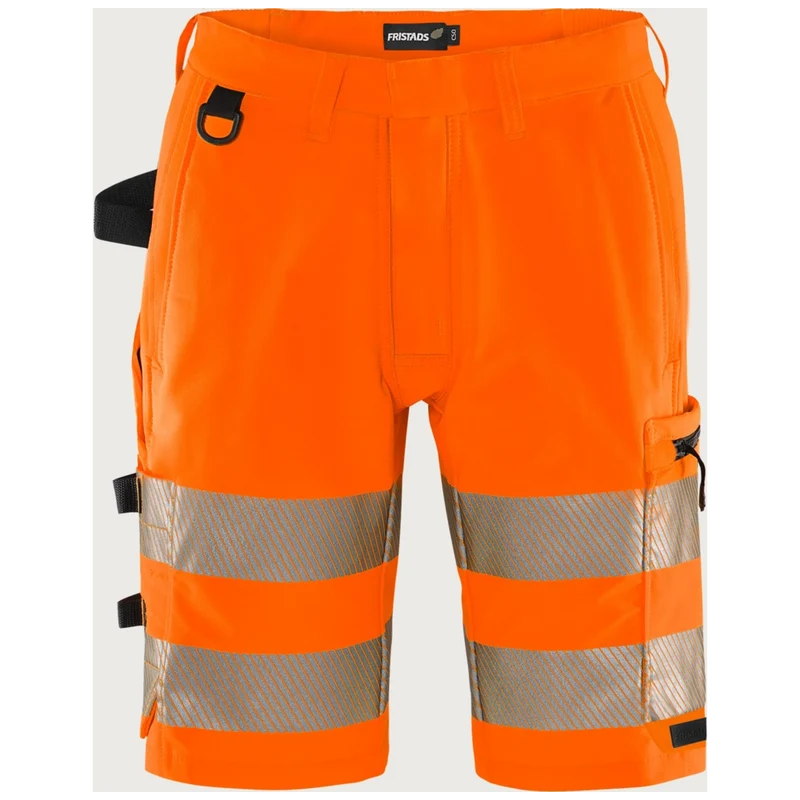 Fristads Stiby High vis Green stretch korte broek klasse 2 2648 GSTP 134245