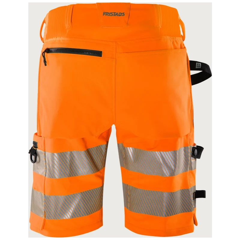Fristads Stiby High vis Green stretch korte broek klasse 2 2648 GSTP 134245