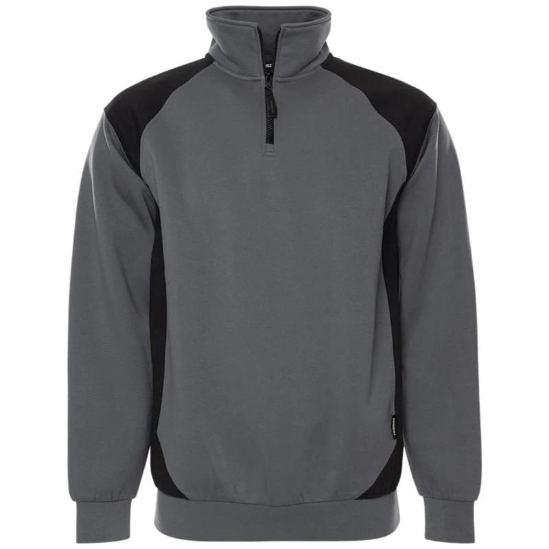 Fristads Skarup Sweater met korte rits 7048 GSM 300511