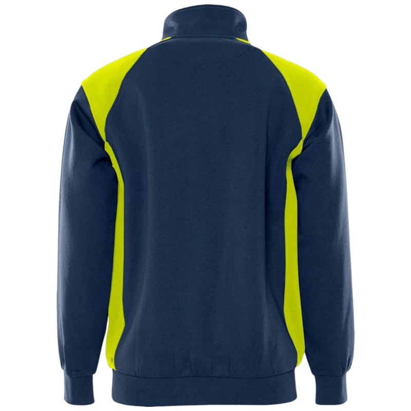 Fristads Skarup Sweater met korte rits 7048 GSM 300511