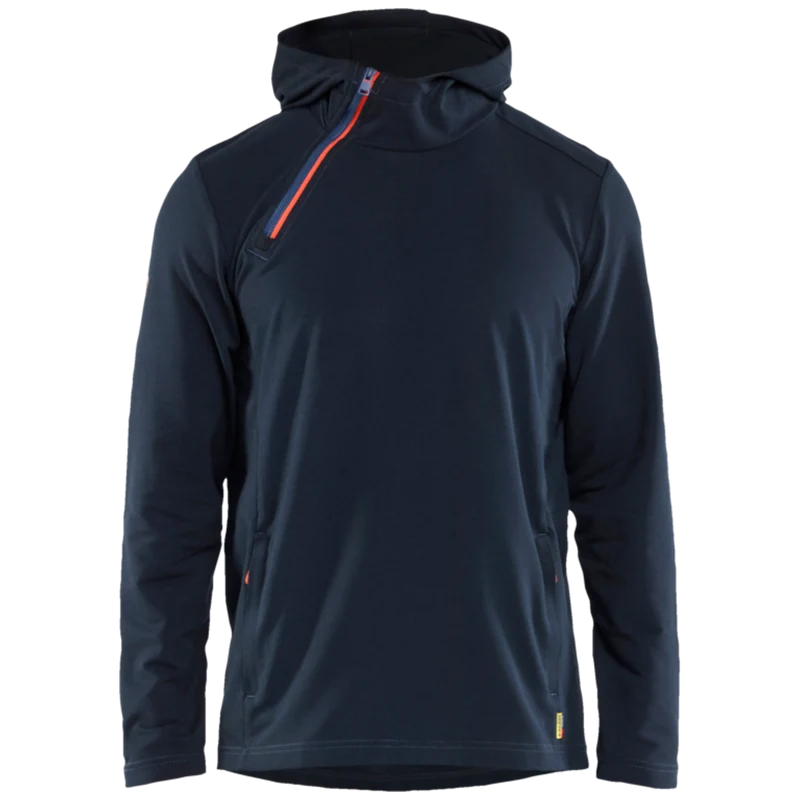 Blaklader Hoodie met schuine halve rits temperatuur regulerend 3594-2547