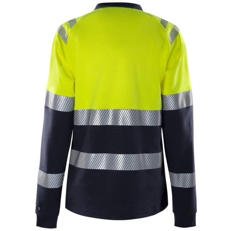 Fristads Flamestat high vis dames t-shirt met lange mouwen klasse 1 7108 TFL 133269