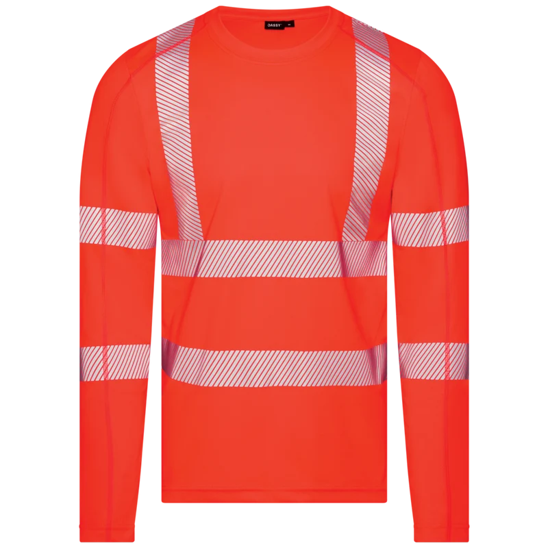 Dassy HiVis Carterville UV-T-shirt lange mouwen 180 gram 710037