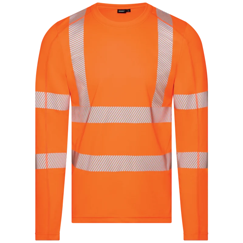 Dassy HiVis Carterville UV-T-shirt lange mouwen 180 gram 710037
