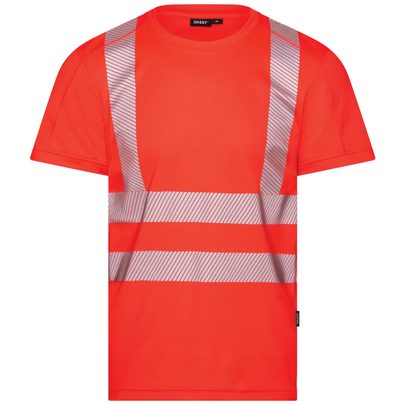 Dassy Hivis Carter Hoge zichtbaarheids-UV-T-shirt 180 gram 710027