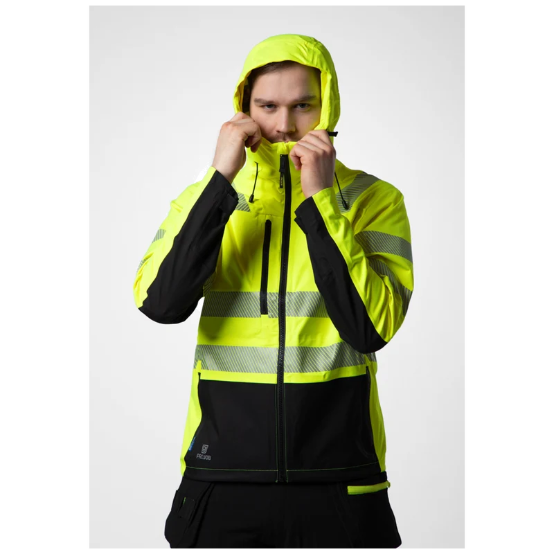 Projob Workwear 6416 Signalisatieregenjas EN ISO 20471 Klasse 3 646416