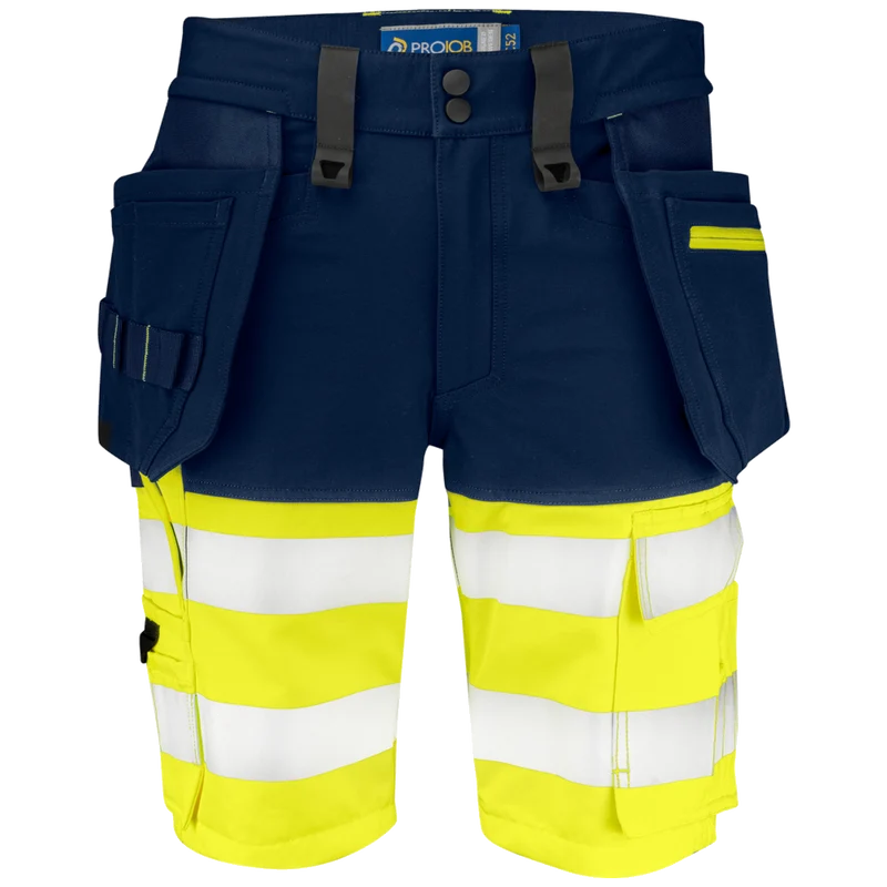 Projob Workwear 6580 Signalisatie Stretchshort EN ISO 20471 Klasse 1 646580