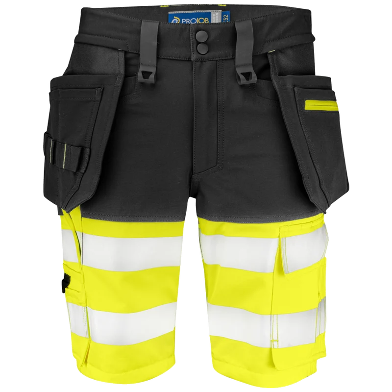 Projob Workwear 6580 Signalisatie Stretchshort EN ISO 20471 Klasse 1 646580