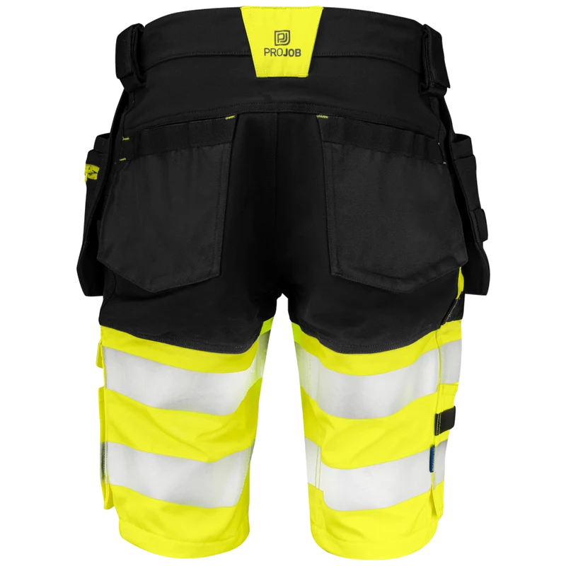 Projob Workwear 6580 Signalisatie Stretchshort EN ISO 20471 Klasse 1 646580