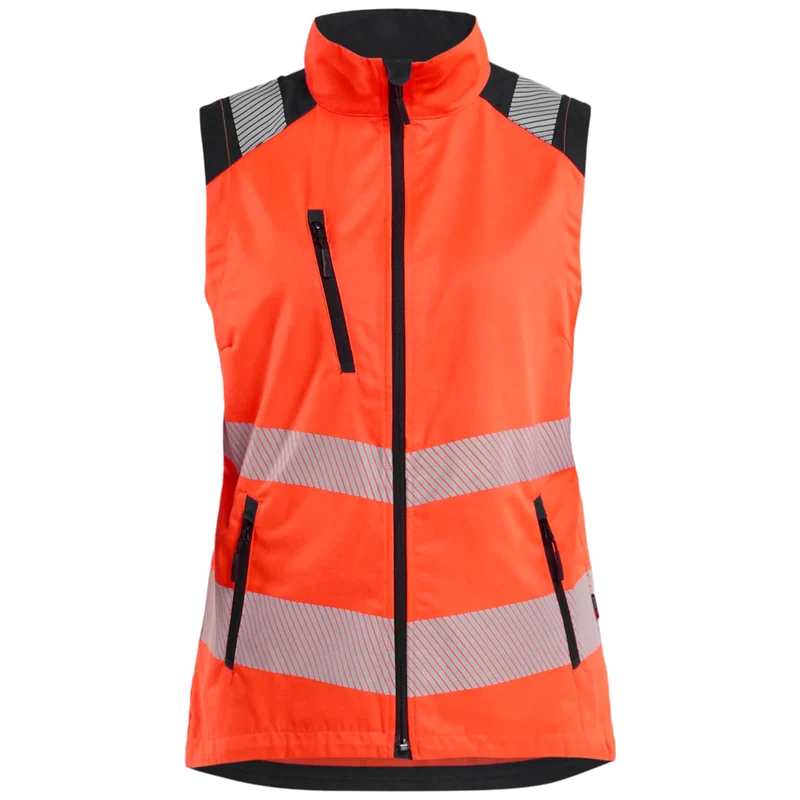 Blaklader Dames bodywarmer High Vis 3092-1905