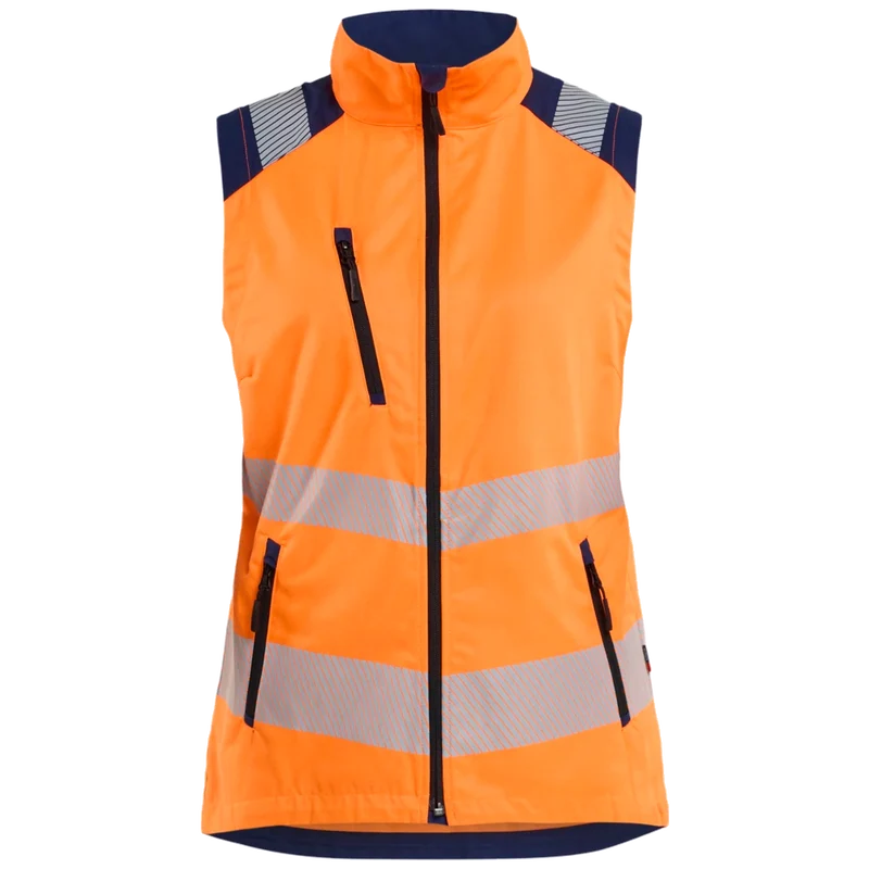 Blaklader Dames bodywarmer High Vis 3092-1905