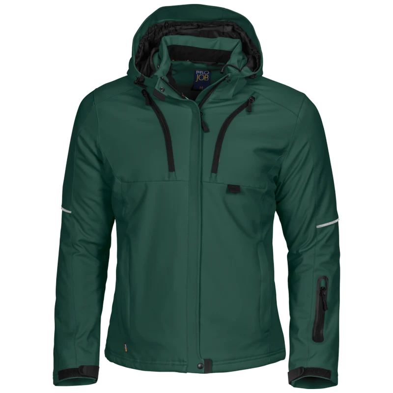 Projob Prio 3413 Dames Gevoerde Softshell Jas 643413