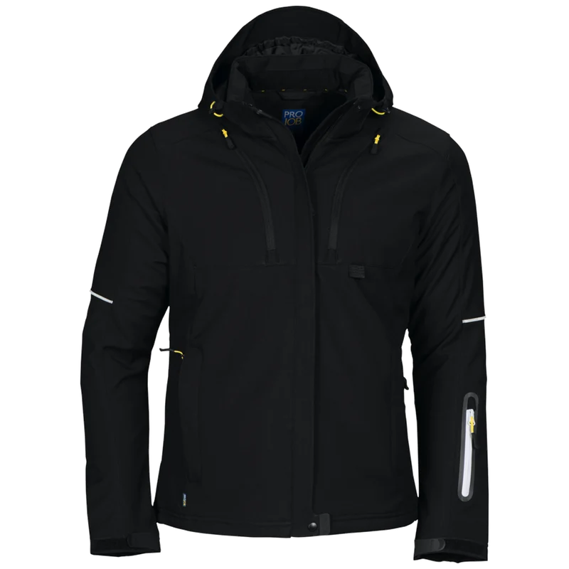 Projob Prio 3413 Dames Gevoerde Softshell Jas 643413