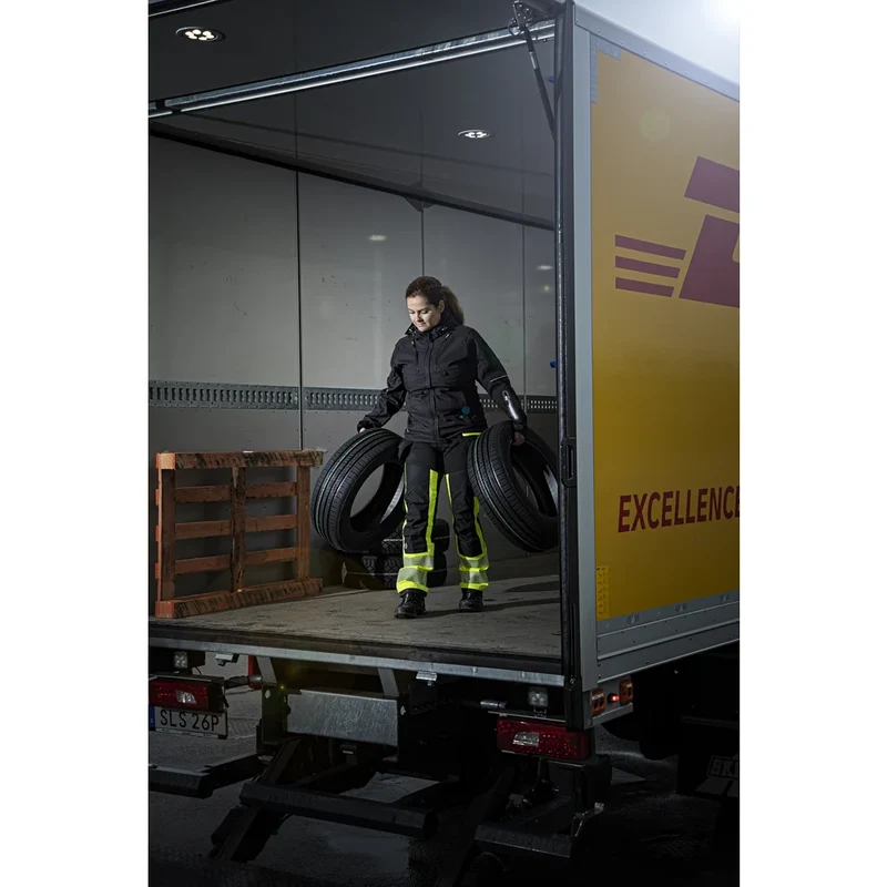 Projob Prio 3413 Dames Gevoerde Softshell Jas 643413
