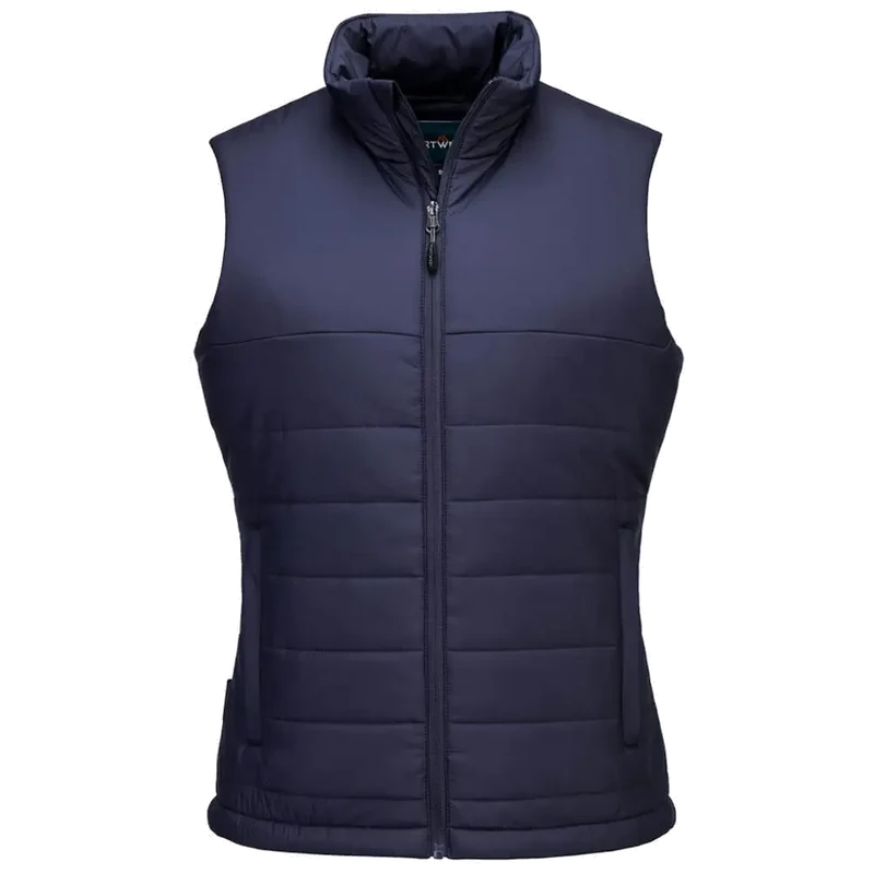 Portwest Professioneel gevoerd Dames Baffle Bodywarmer S607