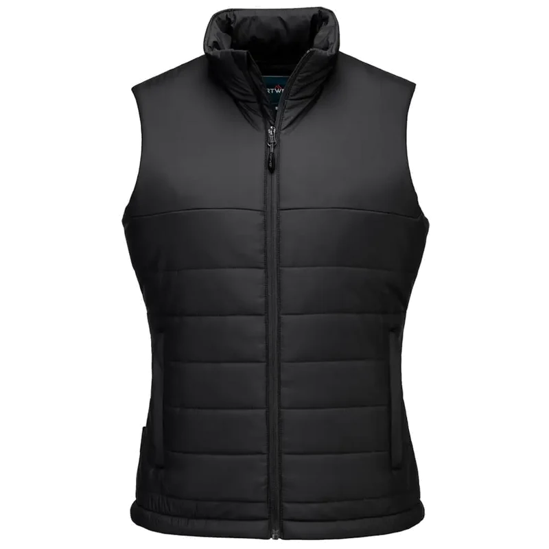Portwest Professioneel gevoerd Dames Baffle Bodywarmer S607
