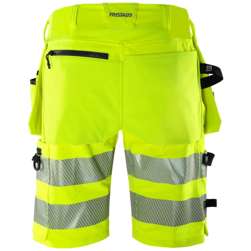 Fristads Stiby High vis Green stretch korte broek klasse 2 2646 GSTP 134191