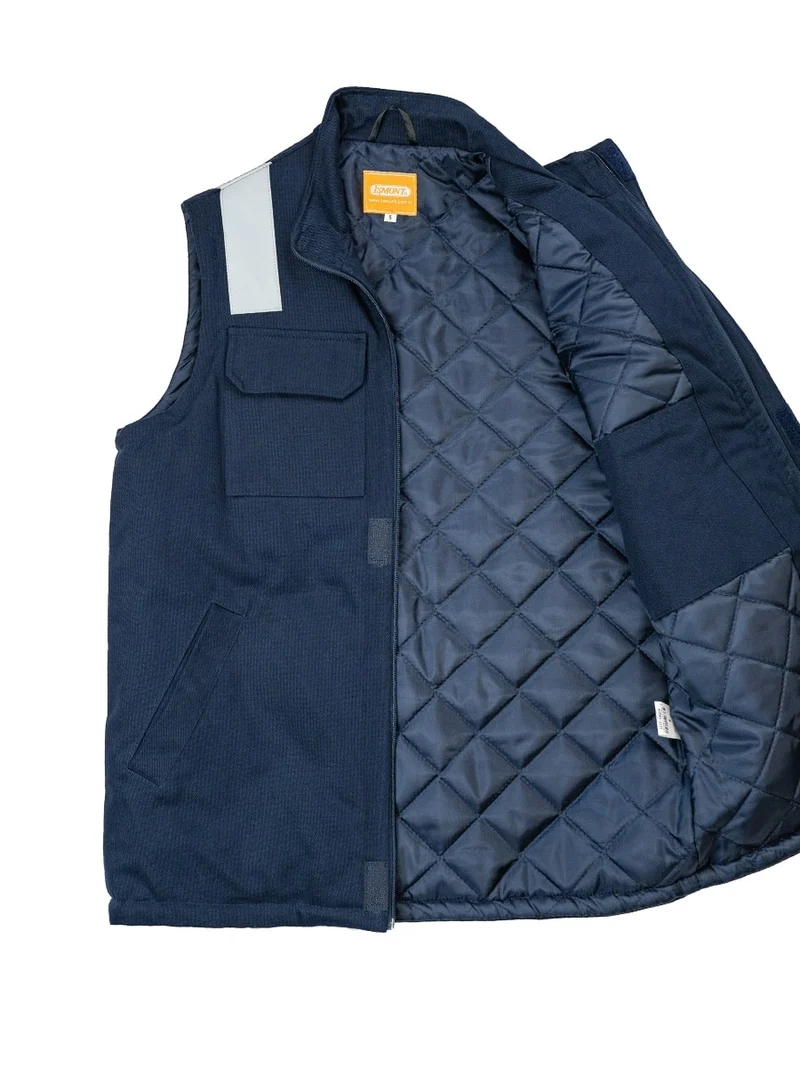 Ergo Weste Mit Reflektor / M043-07 Marineblau