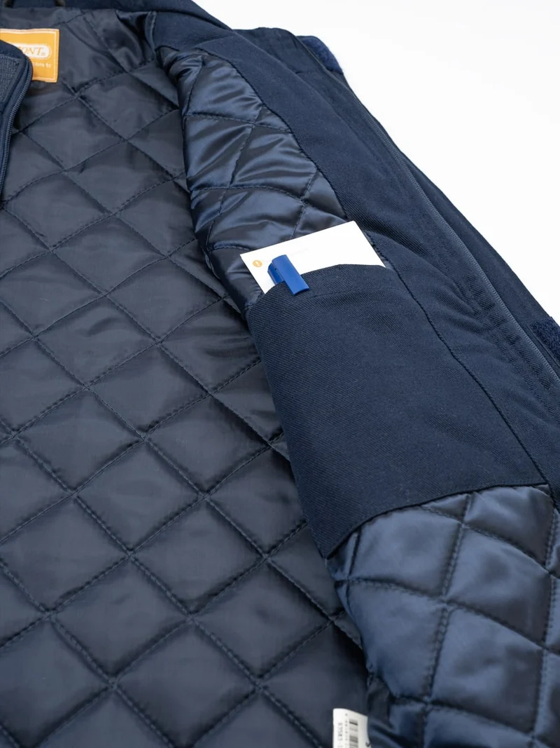 Ergo Weste Mit Reflektor / M043-07 Marineblau